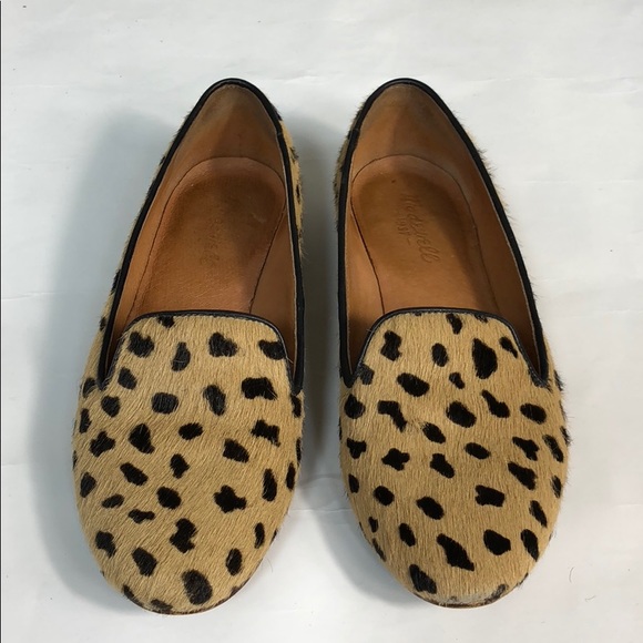 Madewell Shoes - Madewell Leopard Calf Hair & Leather Loafer Size 7